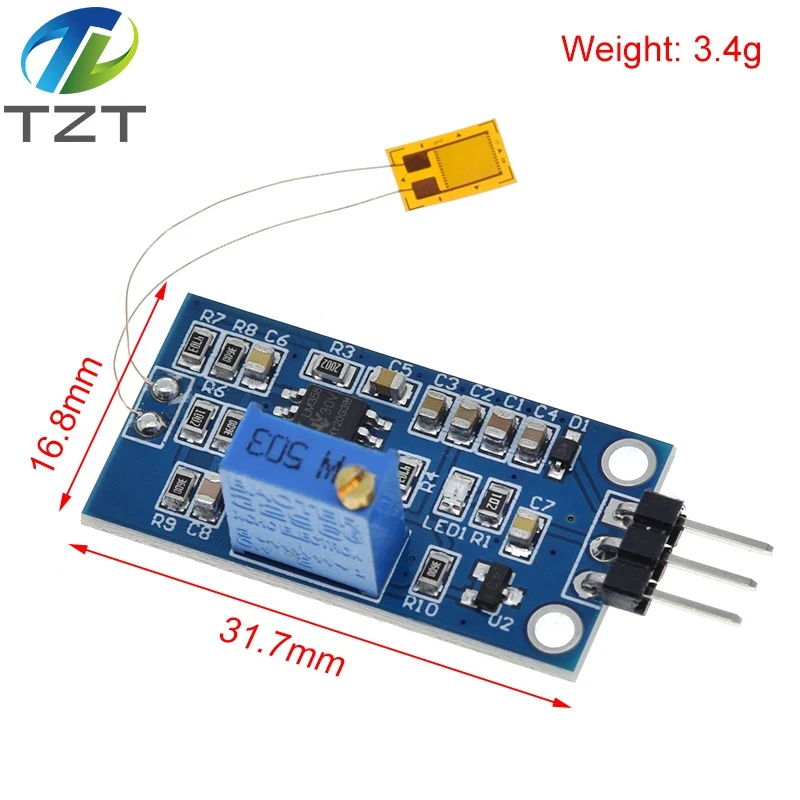 Strain Gauge Bend Sensor Module Y3 Weighing Amplification Module Digital Sensor Biosensor Mixture For Arduino