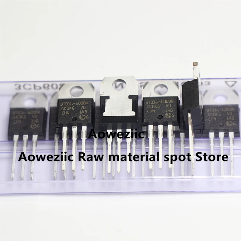 Aoweziic  2021+ 100% New Imported Original  BTB16-600BWRG BTB16-600BW TO-220 Bidirectional Thyristor 16A 600V