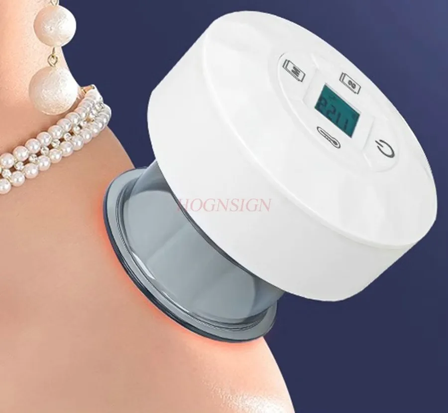 

1 комплект, умный динамический набор для баночной терапии с контроллером, электрическое вакуумное устройство для массажа, терапия красным светом