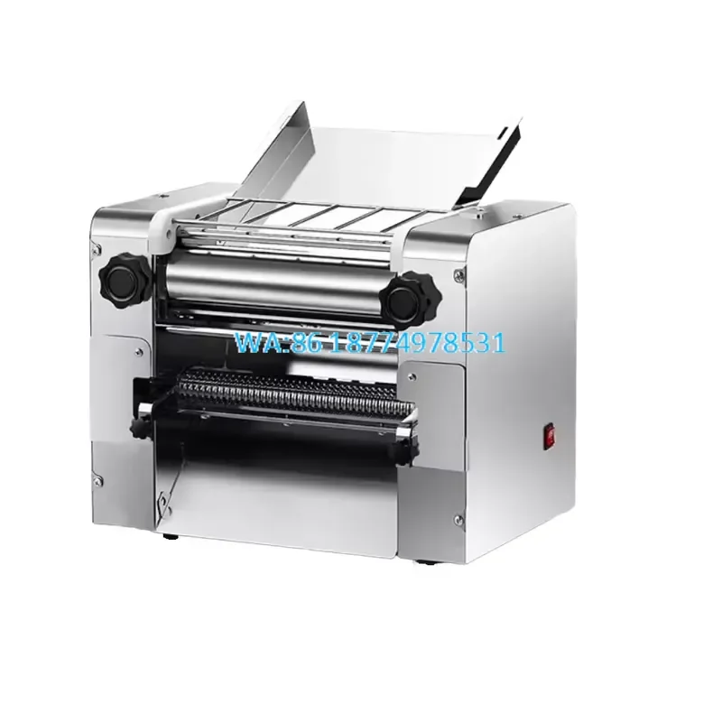Wmwmnu for Small Automatic Table Top Pasta Noodle Maker Pizza Dough Pressor Use Roller Sheeter
