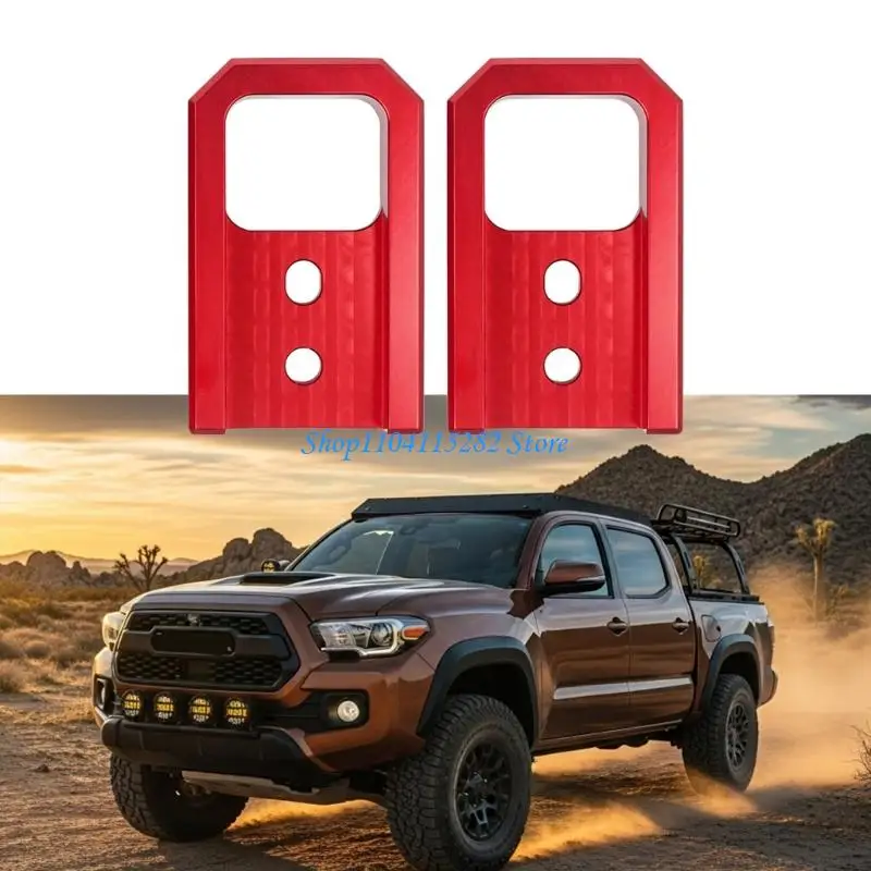 Pair Heavy Duty Off Road Trailer Hitch Quick Install Design Rustproof Aluminum Construction Towing Solution for Vehicle