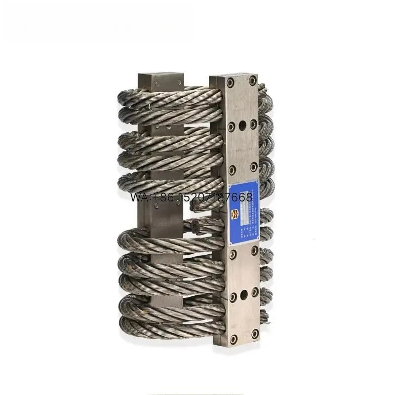 Wmwmnu for Earthquake Isolation Stainless Steel Rope Floor Vibration Damper for Museum Command Data Center and Shelter