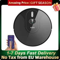 ABIR X6PRO Robot Vacuum Cleaner with Smart Eye System,6000Pa Suction, Software Virtual Wall, Smart Home Wet Dry Mopping,