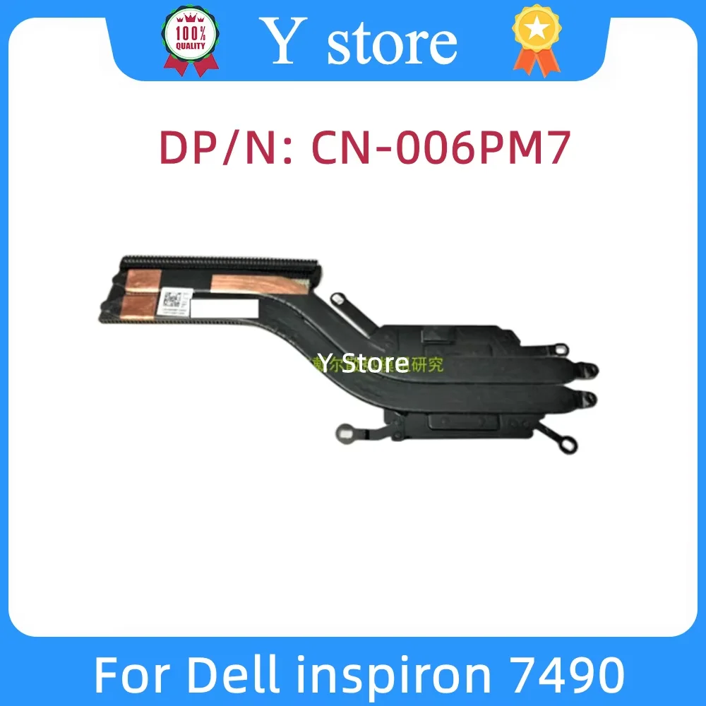 

Y Store New Original For Dell Inspiron 7490 Cooling Module Heatsink 006PM7 06PM7 CN-006PM7 Fast Ship