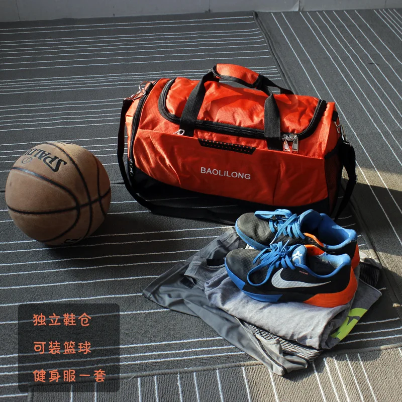 Outdoor sports basketball bag fitness backpack waterproof Men\'s and Women Fitness Sport shoulder bag