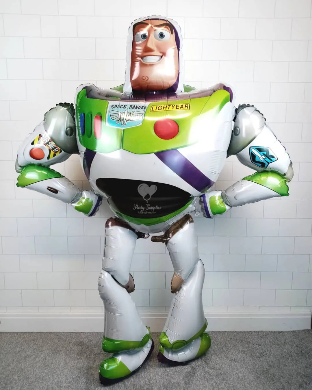 Large Size 3D Buzz Lightyear Balloon Buzz Air Globos Kid Toy Story Theme Happy Birthday Party Baby Shower Decoration Supplies