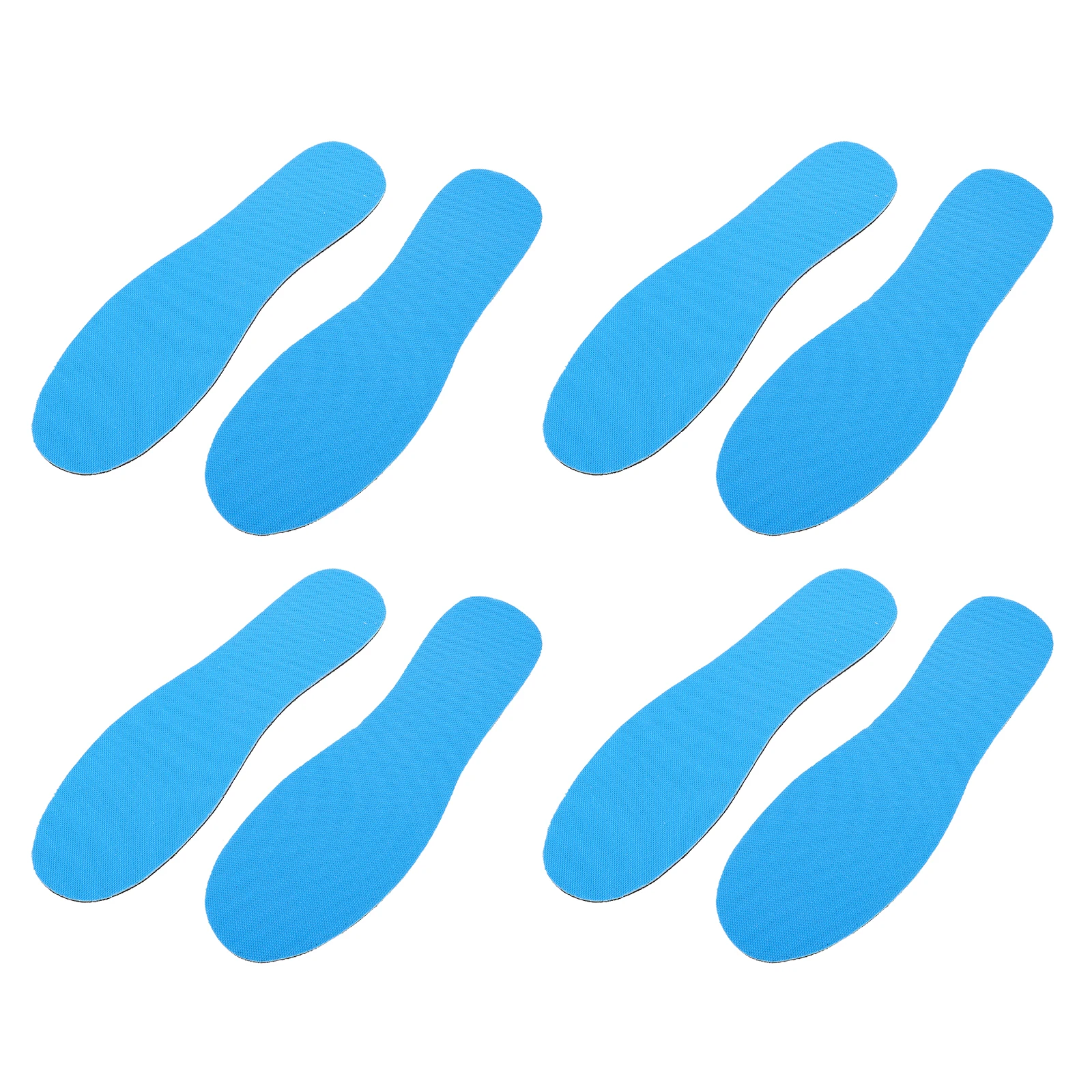 

4 Pairs Sports Insoles Breathable Shock Absorbing Arch Support Shoe Cushions for Size 47 11.5us 10.5uk 45.5eu Foot Pain Relief