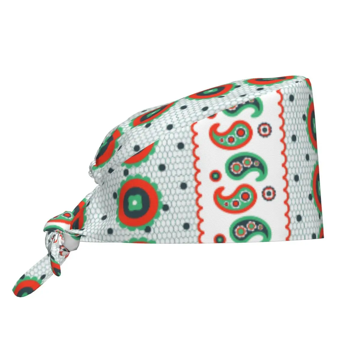 Custom Paisley Pattern Working Cap Surgical Hats Men Women Operating Room Cap Operator Hats Lab Works Hat