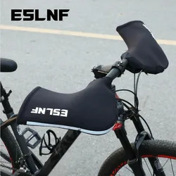 ESLNF Winter MTB Road Bike Gloves Windproof Warm Cycling Hand Guards Cold Handlebar Gloves Handlebar Warmer Equipment