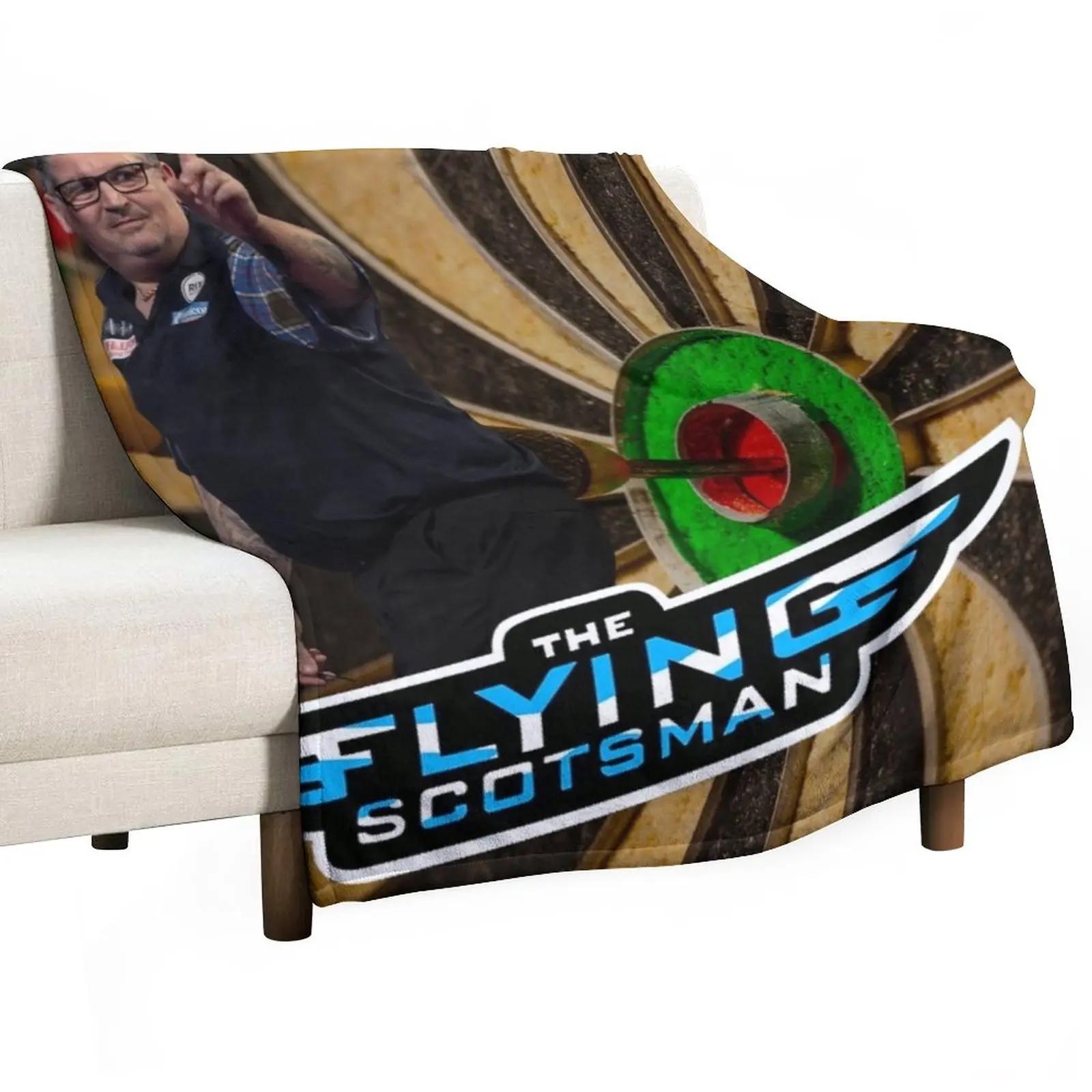 

New Gary Anderson The Flying Scotsman Throw Blanket For Sofa Thin Furry Decorative Beds Blankets