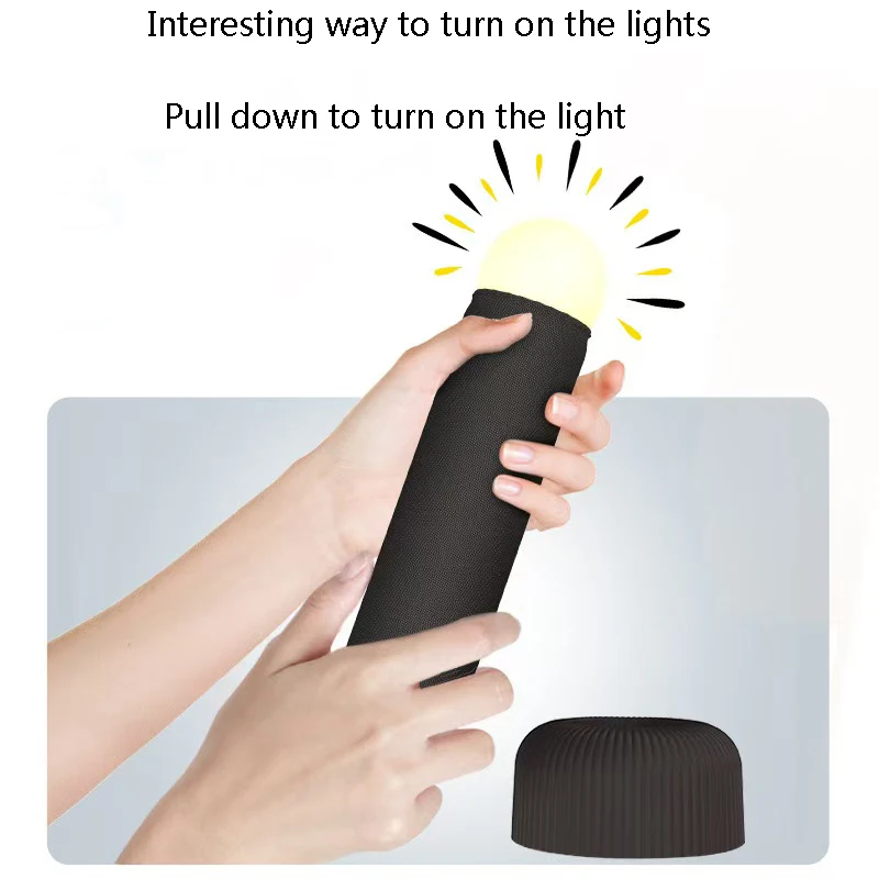 Hand Pulled Night Light, Bedside Companion Sleep Atmosphere Light, Creative And Funny USB Charging Portable Light