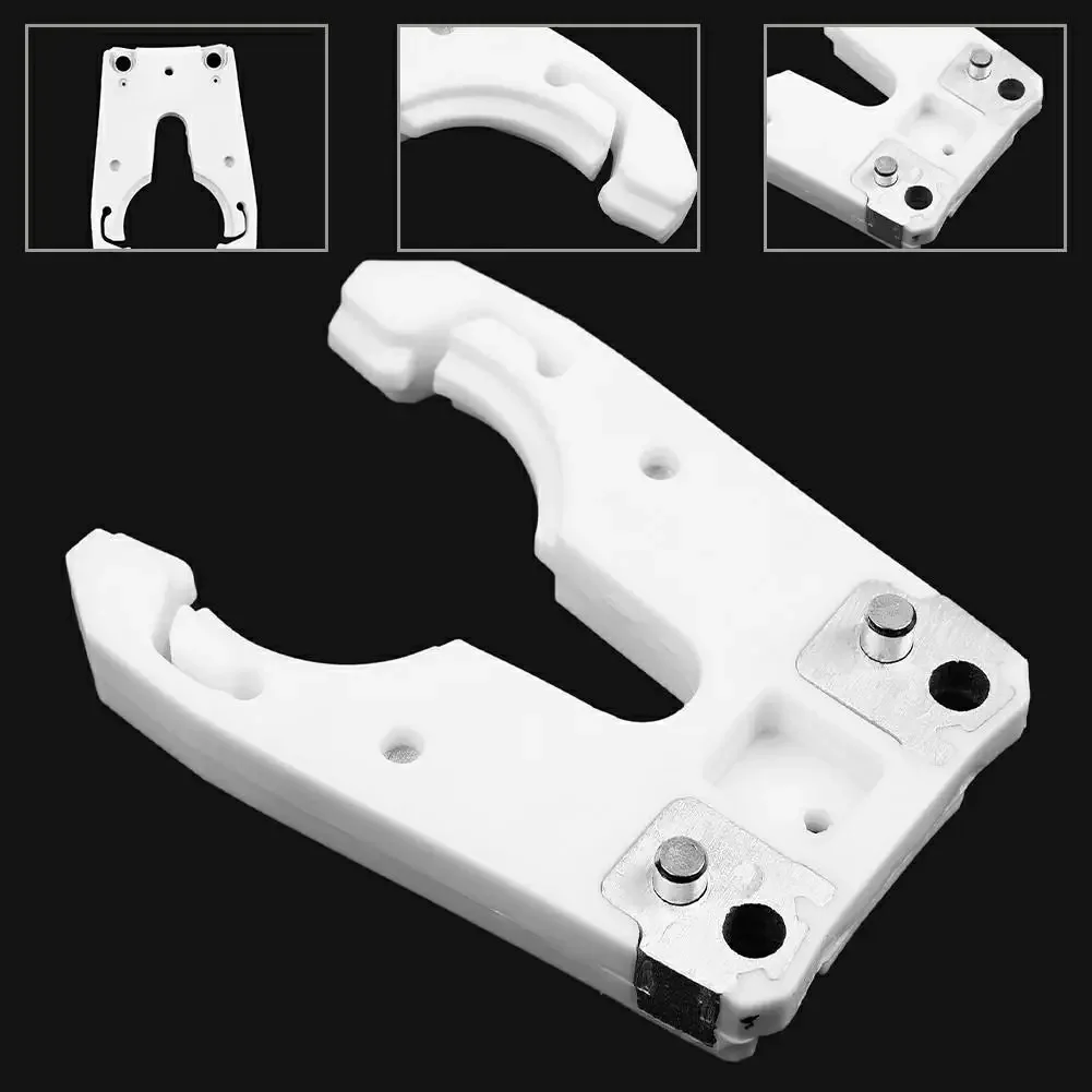 ISO30 Tool Holder Clamp Enhanced Grip ISO30 Tool Holder Claw Clamp Iron+ABS Flame Retardant Rubber For Engraving Machines