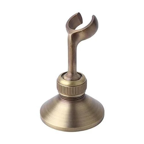 Practical European Style Househol Brass Shower Head Holder Adjustable Bracket Wall Mount Connector Ideal For Bathroom Fixtures