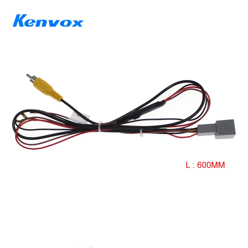 Car Auto Reverse Camera Video Output Video Adapter Wiring Cable For Mitsubishi 8pin L=600mm