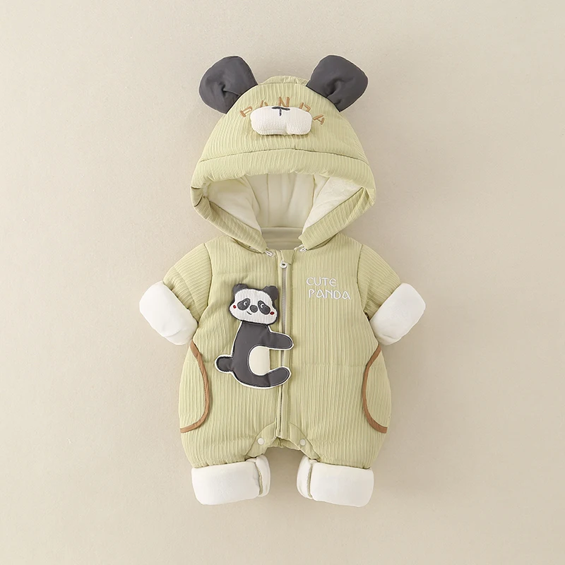 

Детский зимний комплект с хлопковой подкладкой, утепленное ветрозащитное теплое пальто, милая верхняя одежда для мальчиков, удобная верхняя одежда с длинными рукавами и круглым вырезом...