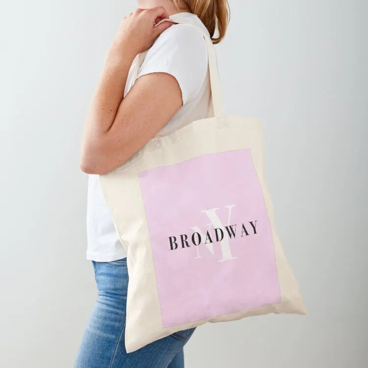 

nyc broadway design Tote Bag woman shopping bag shopper bag women canvas shopping logo Shopper