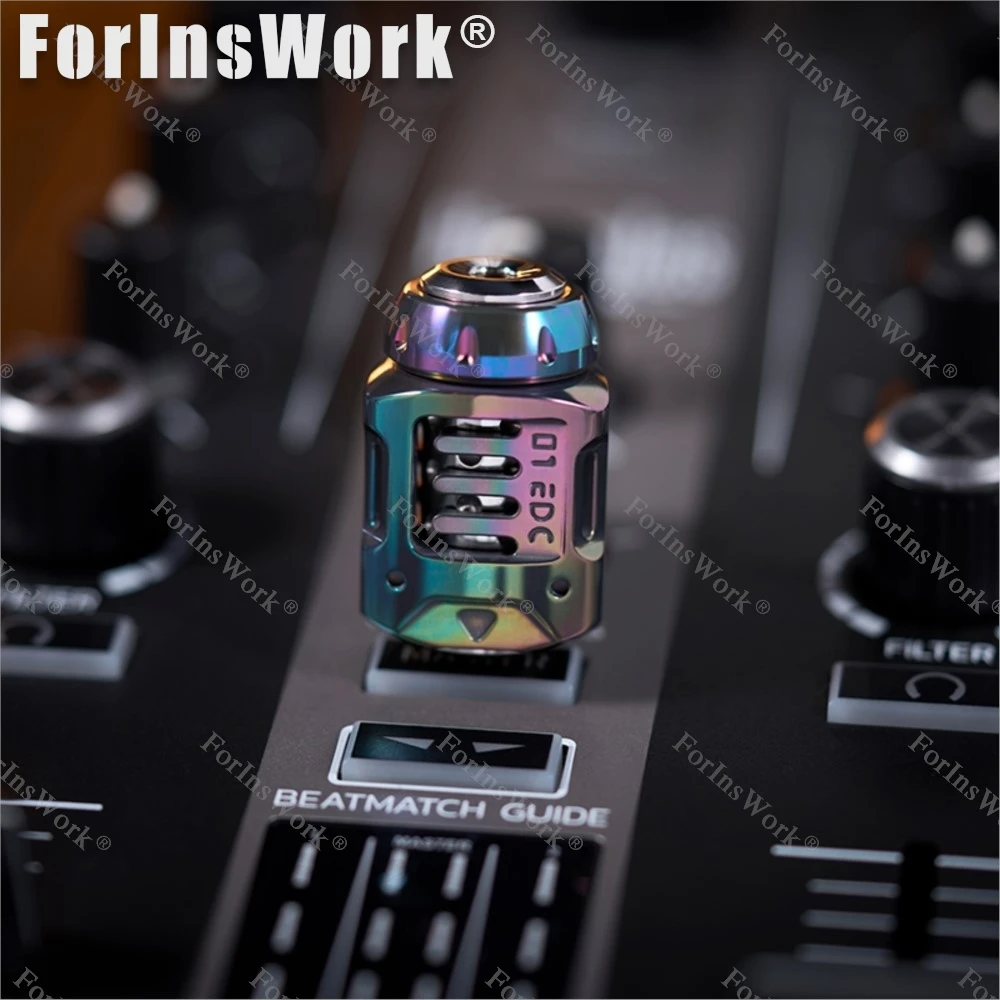 01edc Time Capsule Beads 3.0 Haptic Fidget Metal Fidget Toy Hand