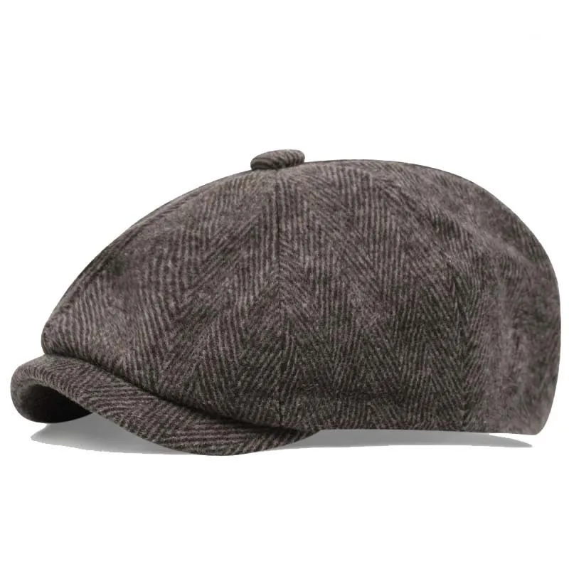 Classic Blinders Caps for Men Peaky Hat Newspaper Hat Shelby Same Style Beret Men's Sunshade Hat Suit Accessories Men's Gifts view 5