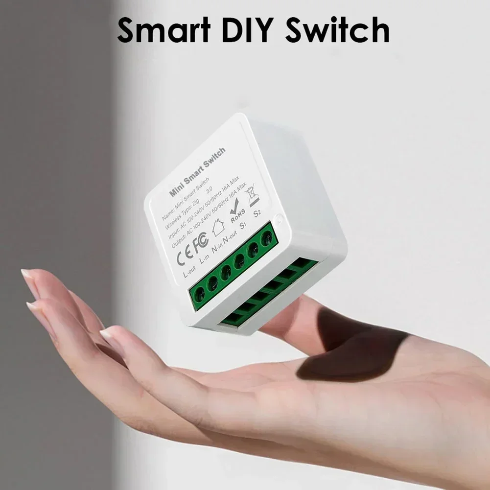 Smart Life Switch Smart Home Switch Control Your Home Long-term Reliability Remote Monitoring Stylish White Color