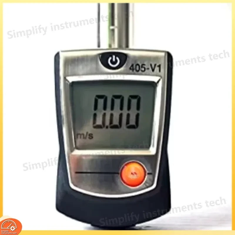 405 V1 Digital Thermal Anemometer Air Velocity Meter Temperature Humidity Tester HVAC Tool 20h Battery Life ABS