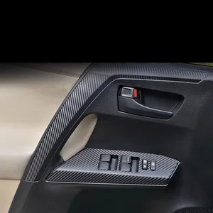 اكسسوارات السيارات ألياف الكربون فيلم الباب ملصق الذراع الداخلي لتويوتا RAV4 RAV-4 2015 2016 2017 2018 2019 6 لوحة المبيعات الرئيسية BN44 00599A - No4