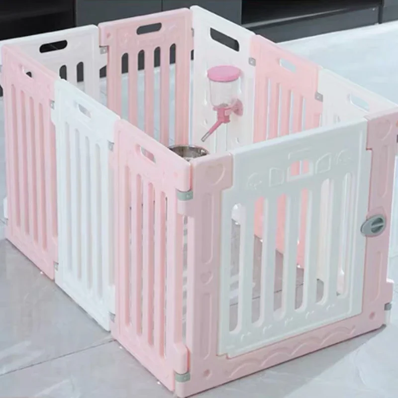 Indoor Fence Acrylic Plastic Dogs Cats Fence Divider Cattery Fence Dog Pen Household Pets Cages Products Supplies Accessories