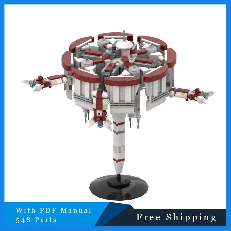 

Hot 548 PCS Star Battle Series Cool Medical Station Building Block Creative Bricks Model Children DIY Assembly Display Toy Gifts