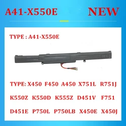 Laptop Battery For ASUS R752LJ R752LJC R752LK R752LN R752LX F751 F751L F751LA F751LAV F751LB F751LD F751LDV  F751LJ F751LK