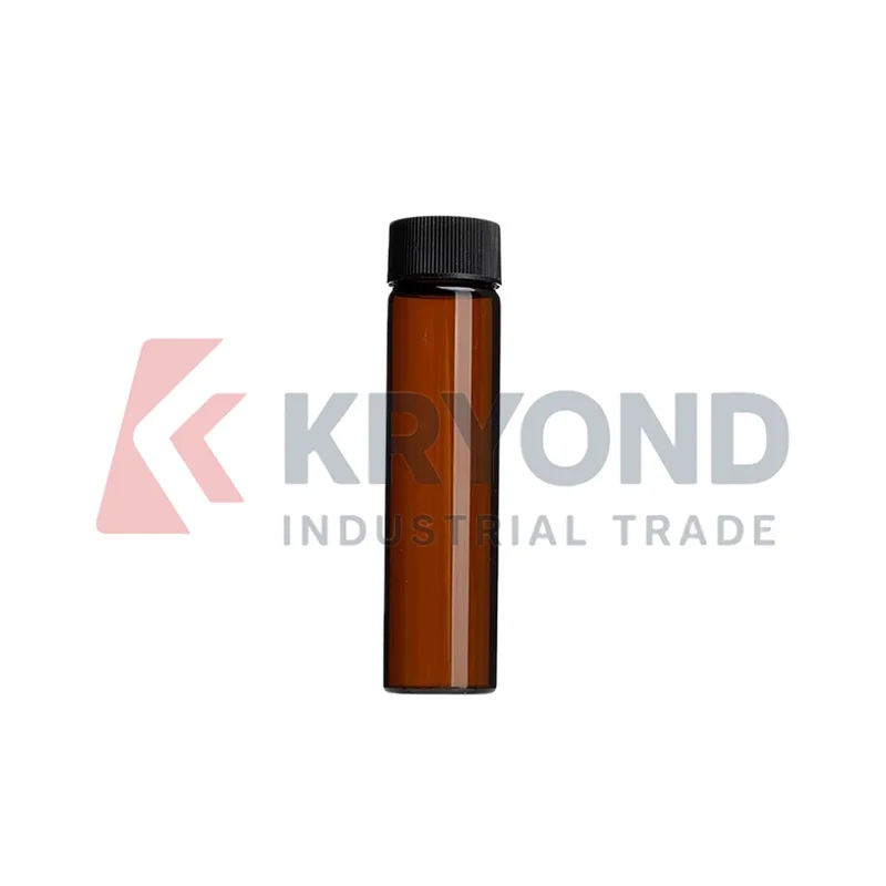 Amber Glass Sample Bottle Black Screw Cap 2mL 3mL 4mL 5mL 10mL 12mL 15mL 30mL 40mL 50mL 60mL Laboratory Storage Container Vessel
