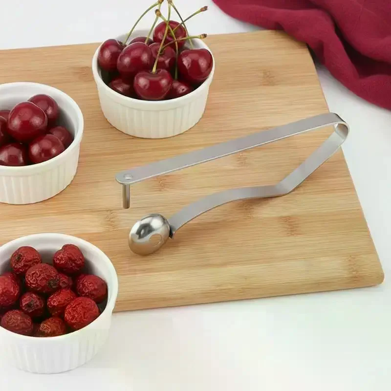 Stainless Steel Cherry Pitter Quick Pitting Suitable For Home Outdoor Use Accessories Gift