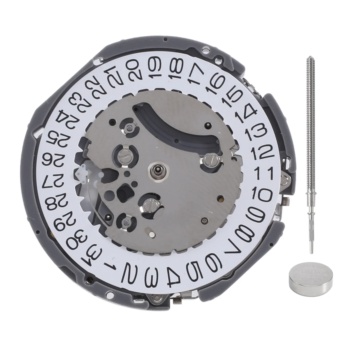 Chronograph VK61A Quartz Watch Movement Minute Hand Date Display JAPAN Repair Spare Parts with Battery