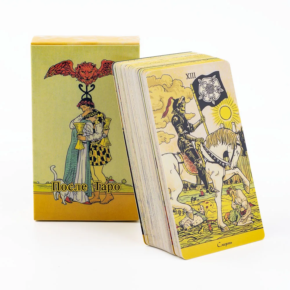 Russische Visioenen soi Tarot Kaarten 78 Stuks Fate Waarzeggerij Tarot Kaarten Waarzeggerij Kaartspellen Party Bordspel