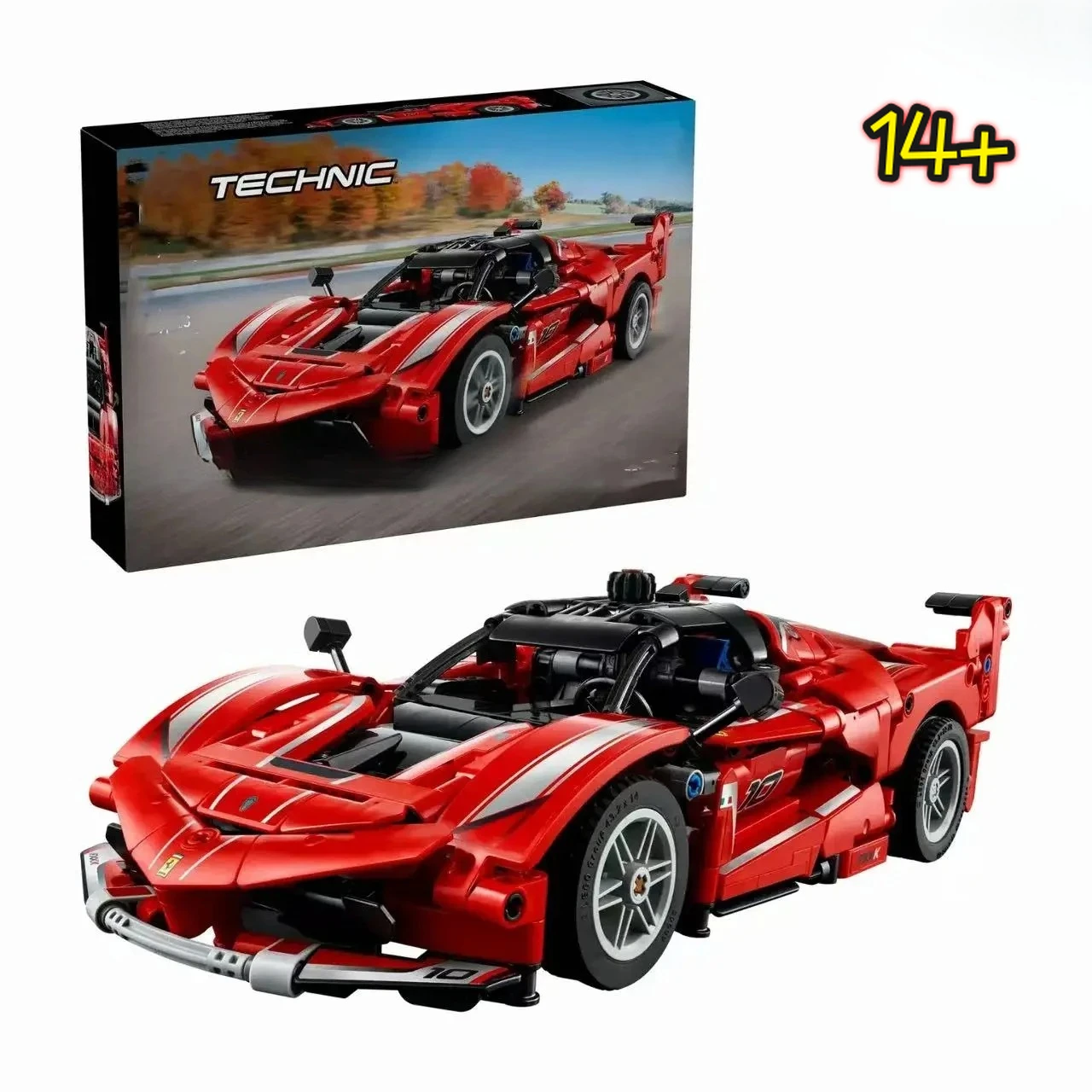 

Новый конструктор Disney 42212: Гоночный автомобиль Ferrari FXX K, развивающая игрушка для механической инженерии, премиальный коллекционный набор для взрослых и детей, любителей автомобилей