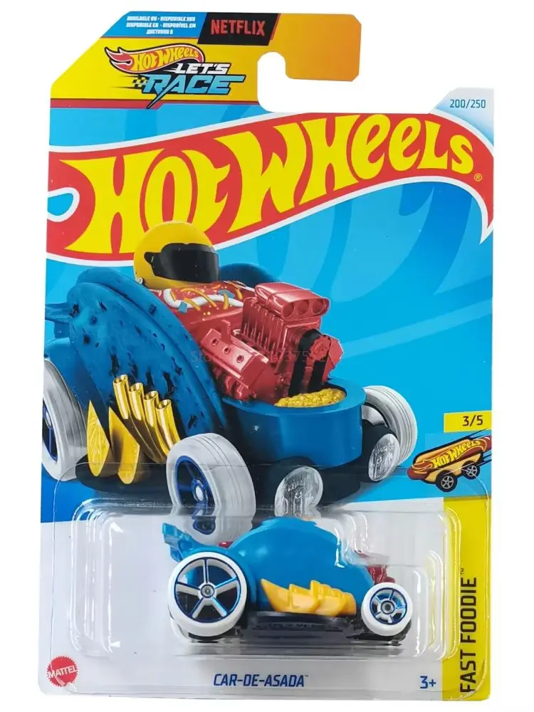 Original Hot Wheels C4982 Donut Drifter Pink White Green 1/64 Diecast Collect Car Model Desktop Ornament For Boy Birthday Gifts view 5