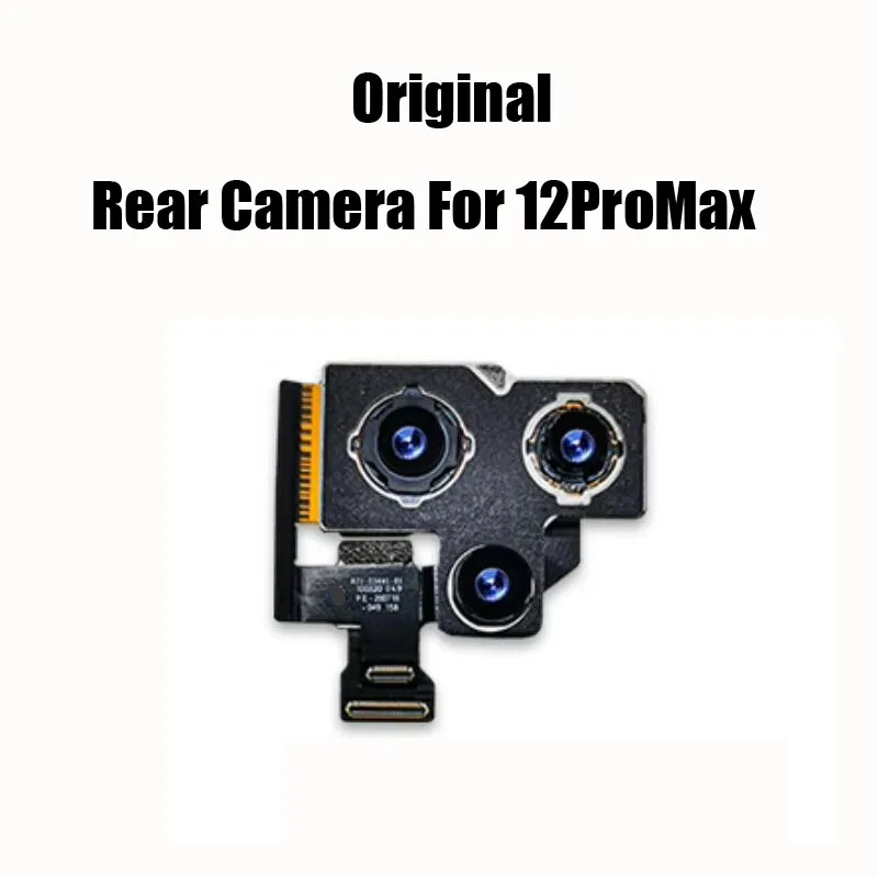 Rear Camera For iPhone 12 12pro 12promax 12mini pro mini max Back Camera Rear Main Lens Flex Cable Camera