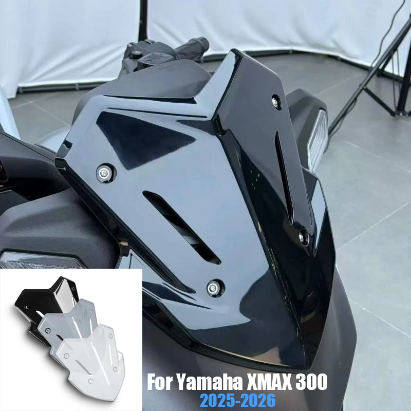 FOR Yamaha XMAX300 2025 2026 Racing Sport Windshield Deflector Windscreen ABS Plastic Specific Fit Motorcycle Accessories