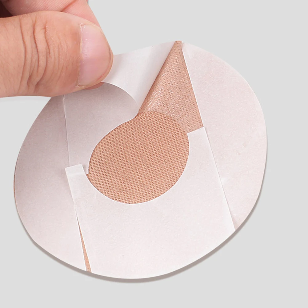 10/20Pcs Sensor Self-Adhesive Sweatproof Patch Waterproof Breathable Run Fixing Patch Stickers Anti-slip for Outdoor Sportswear