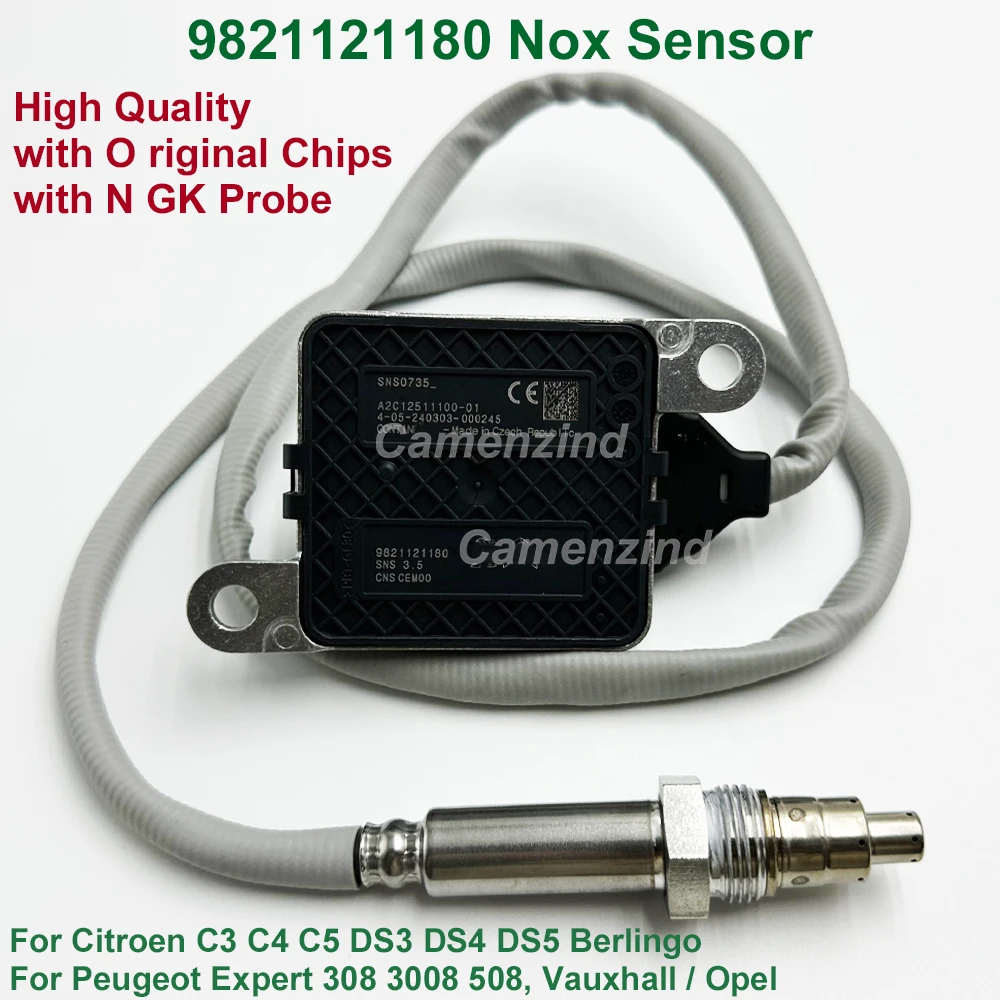 

New Nitrogen Oxide Nox Sensor 9821121180 for Citroen C3 C4 C5 DS3 DS4 DS5 Berlingo Peugeot Expert 308 508 A2C12511100 SNS0735
