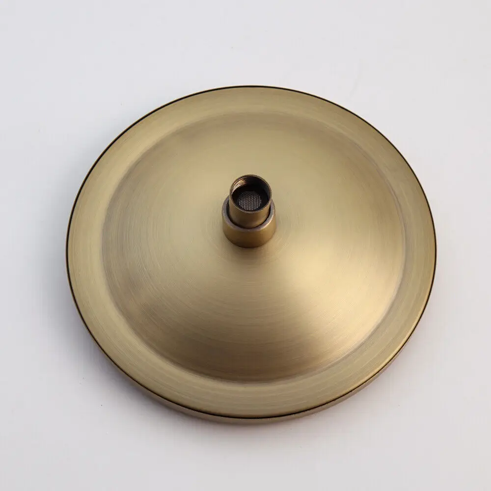 Antique Brass 8 inch Round Rainfall Shower Head ,G1/2\