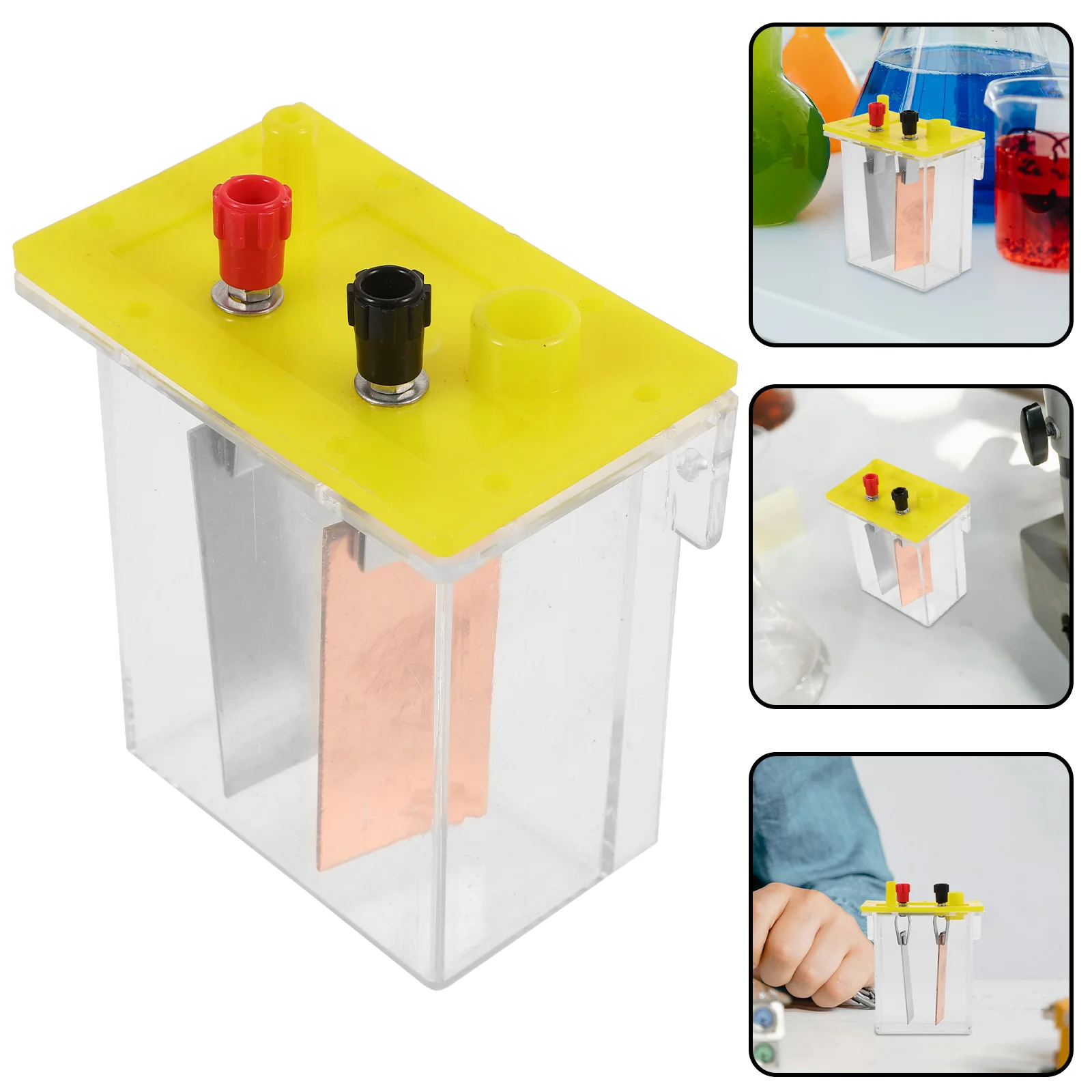 מים קופסת מים מלוחים ערכת ניסוי מקרה תפוחי אדמה ביצוע אספקה נסיונית