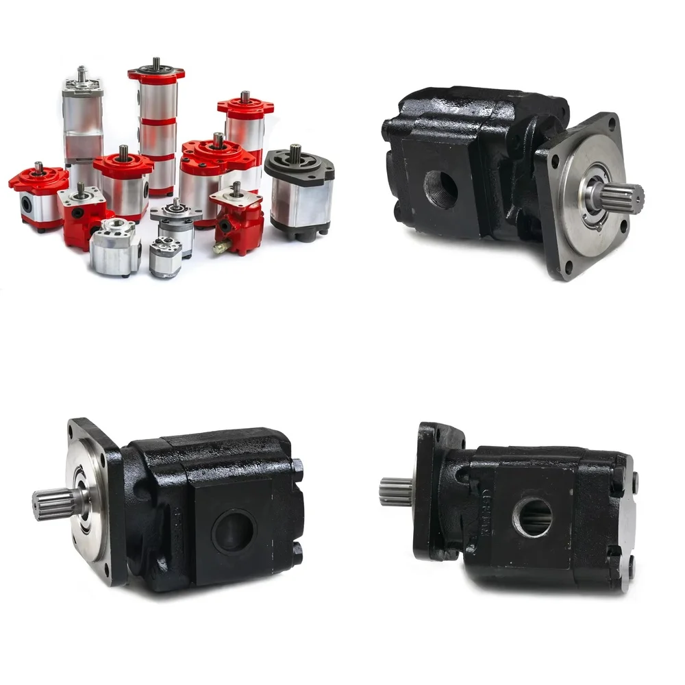 

High Pressure Hydraulic Gear Pump for SAE Spline Shaft Group with Aluminum Body for Hydraulic Systems Gear Motor