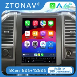 Car Radio Stereo For Ford F150 2016 2017 2018 2019 2020 2021 Tesla Screen Radio Car Media Player GPS Navi Auto Headunit