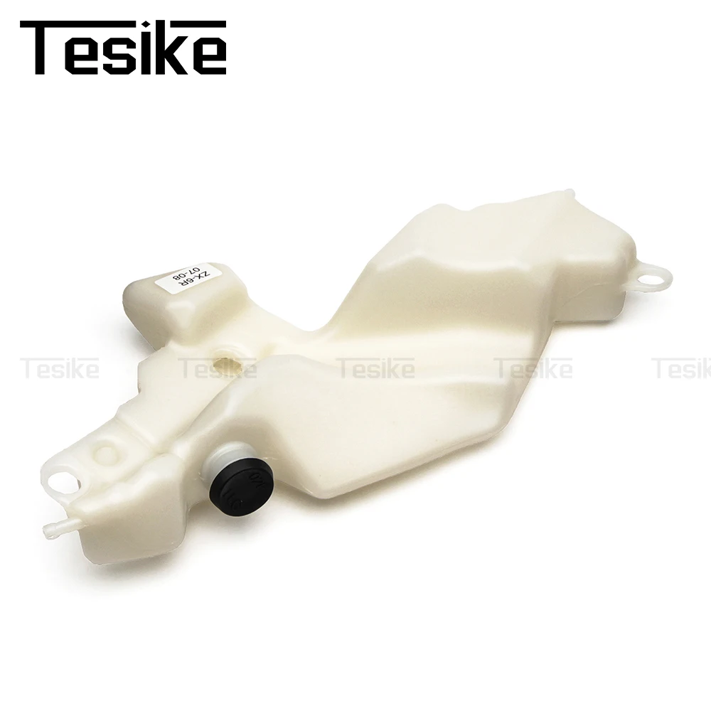 For Kawasaki ZX6R 2007-2018 ZX636 Water Coolant Reservoir Tank Motorcycle Coolant Bottle Cooling Water Storage Tank Radiator view 5