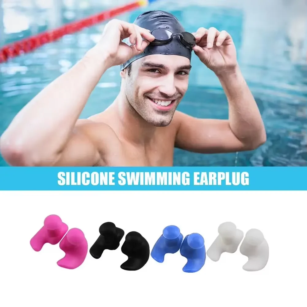 

1 пара водонепроницаемых берушей для плавания с коробкой, мягкие силиконовые спиральные беруши, шумоподавляющие, для сна, от храпа, аксессуары для дайвинга