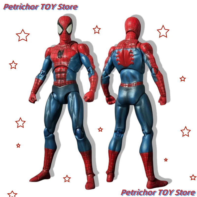 

Подлинные игрушки Ct в наличии, немедленная фигурка Человека-паука Mafex 075 The Anazing Spider-Man Comic Ver Mafex 185, экшн-фигурка