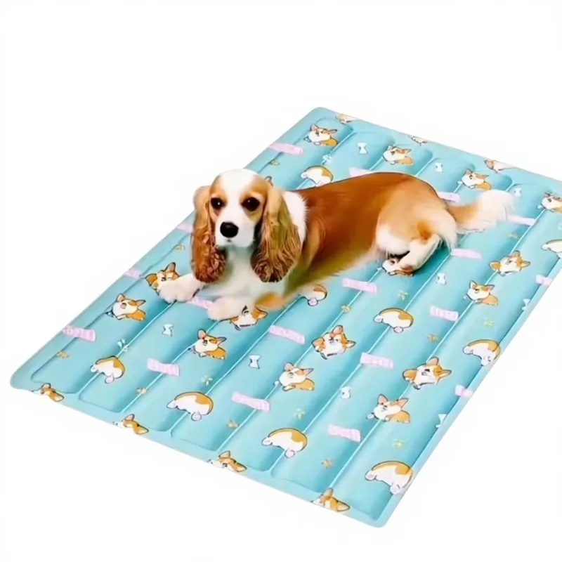 

Pet Ice Mat U-shaped Breathable Gel Summer Cooling Mat Dog Cat Sleeping Cool Cushion Waterproof Cooling Pad