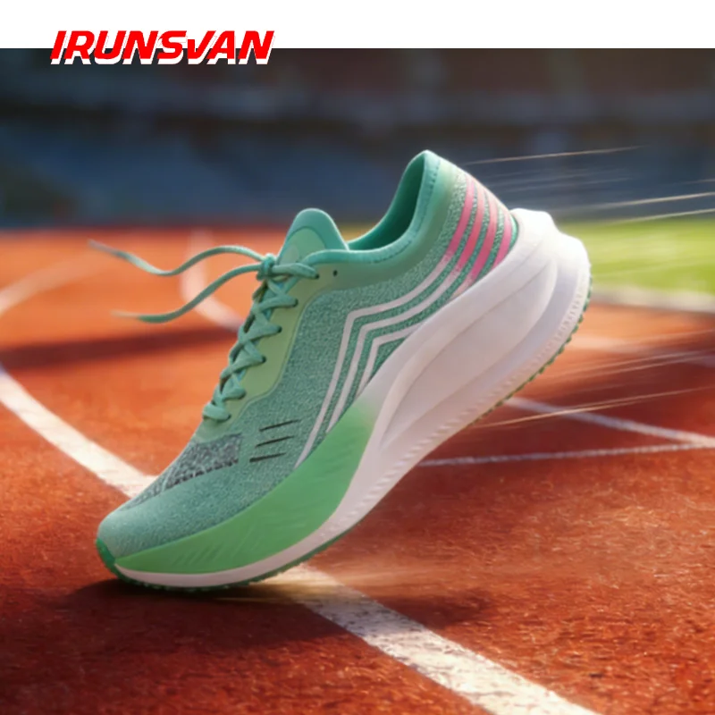

Кроссовки IRUNSVANU с карбоновой пластиной для мужчин и женщин: ультралегкие, с высоким отскоком, идеально подходят для марафона 24025（1）