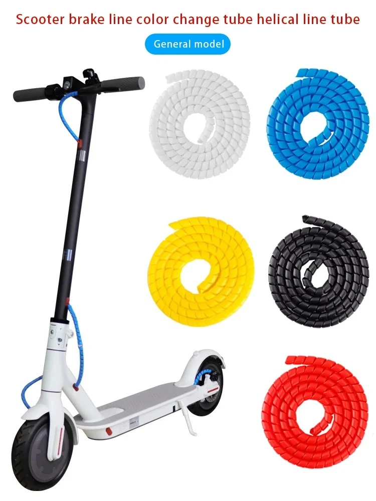 1M Schlauch-Wickelschutz für Ninebot MAX G3 ZT3 Pro F3 E3 für Xiaomi Mi5 Mi6 für Kukirin G2 für INOKIM Scooter Zubehör