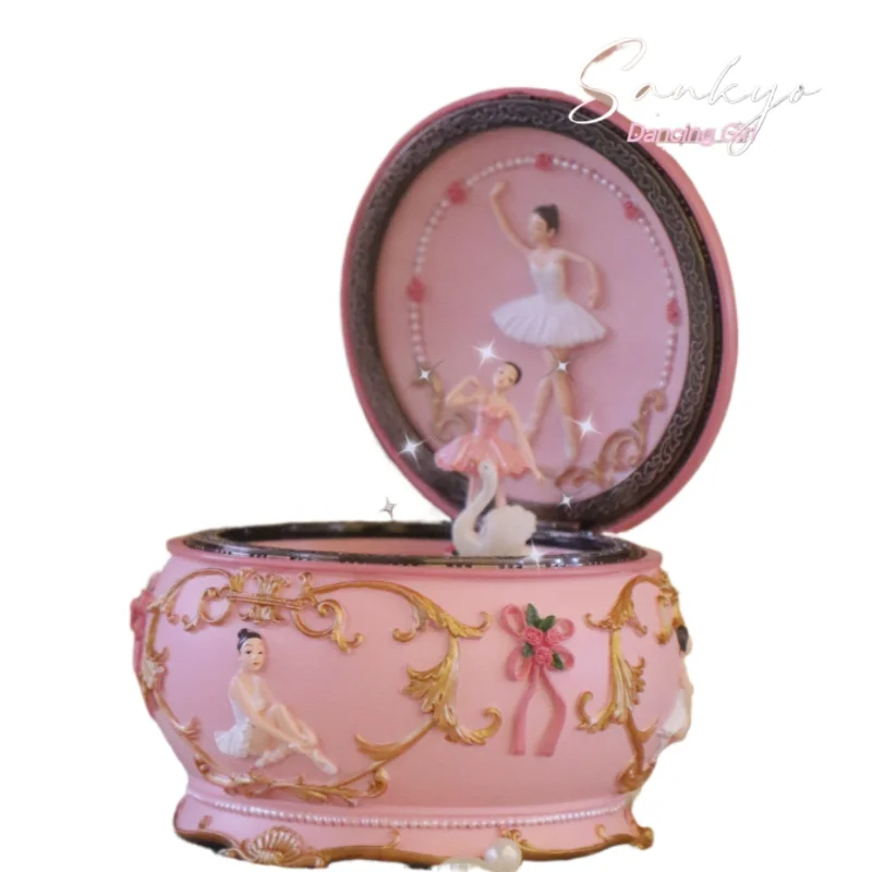 

Ballet Girl Music Box Music Box Spinning Princess Dance Birthday Gift