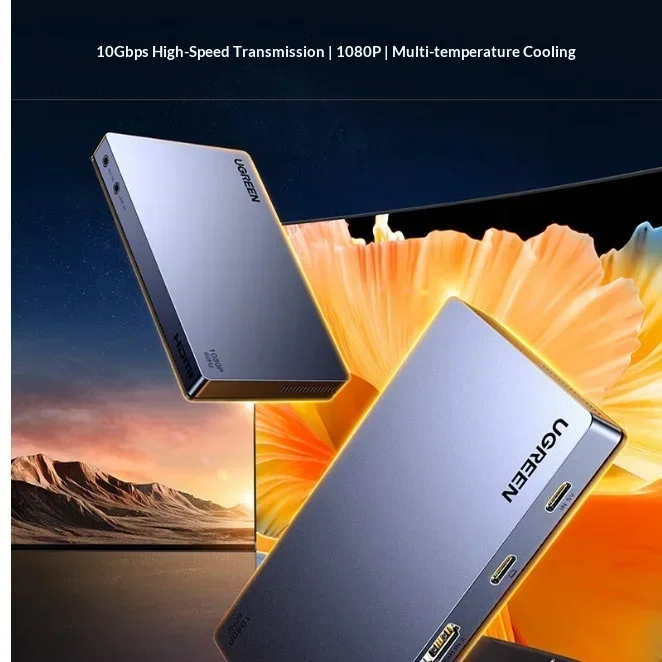 UGREEN UG501 Dual HDMI Video Capture Card 1080P 2 Channel Recording for PC Streaming Console